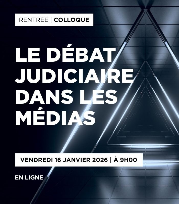 Rentrée 2026 - colloque